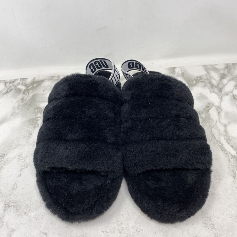 UGG WOMEN'S FOOTWEAR black white mix 9