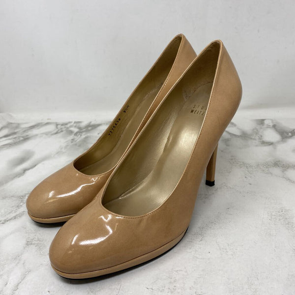 STUART WEITZMAN WOMEN'S FOOTWEAR beige 9.5
