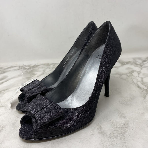 STUART WEITZMAN WOMEN'S HEELS silver 9.5