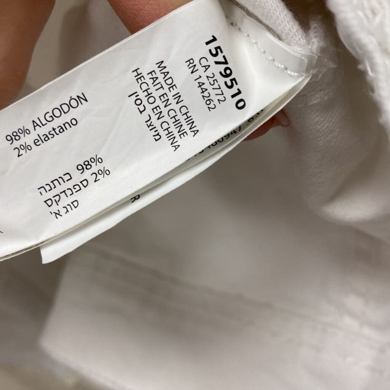 DEX WOMEN'S PLUS TOP white 2X