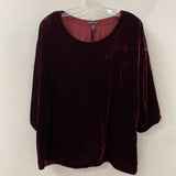 EILEEN FISHER WOMEN'S TOP red L