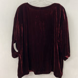 EILEEN FISHER WOMEN'S TOP red L