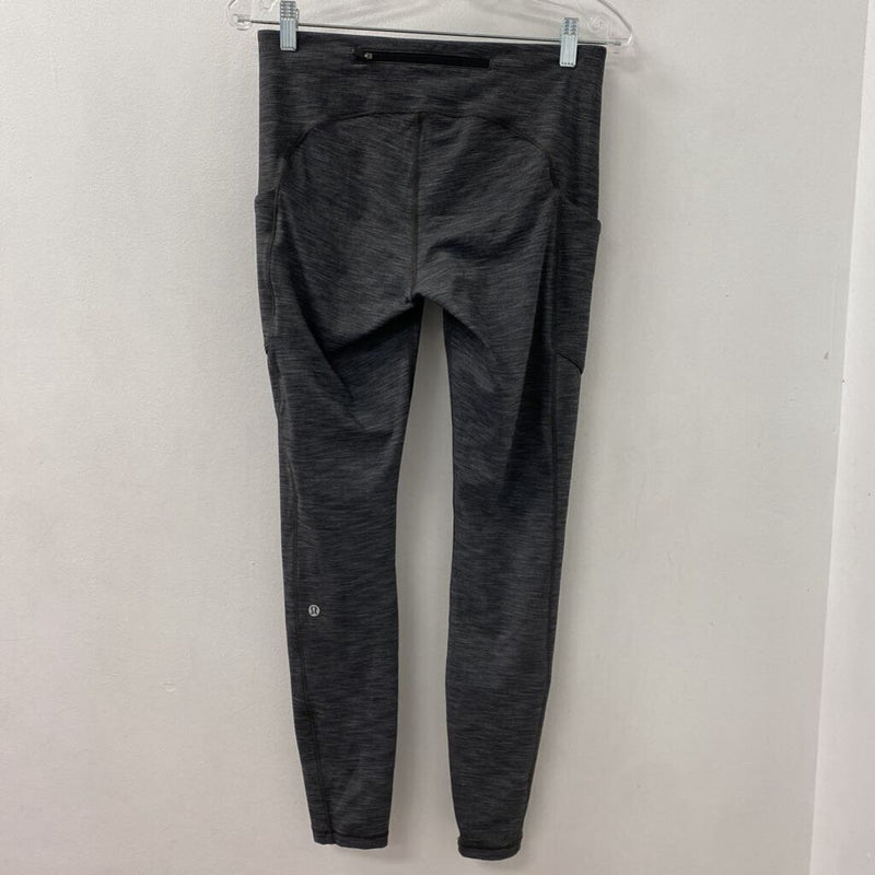 LULULEMON WOMEN'S ACTIVE BOTTOM grey marled 8