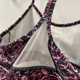 LULULEMON WOMEN'S ACTIVE BRA pink navy white 8