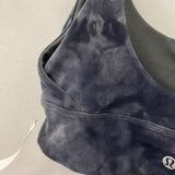 LULULEMON WOMEN'S ACTIVE BRA grey camo 8
