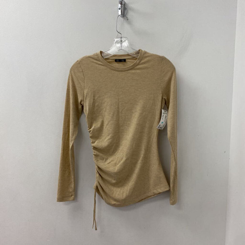 DYNAMITE WOMEN'S TOP tan S