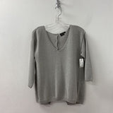Massimo Dutti WOMEN'S SWEATER silver M