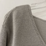 Massimo Dutti WOMEN'S SWEATER silver M