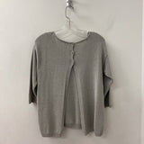 Massimo Dutti WOMEN'S SWEATER silver M