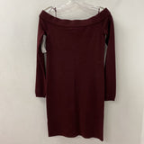 Club Monaco WOMEN'S DRESS bordeaux XS