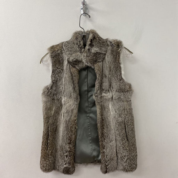 MICHAEL KORS WOMEN'S VESTS OUTERWEAR grey XXS