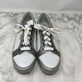 MEPHISTO WOMEN'S SNEAKERS white silver 8
