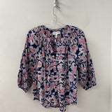 Apiece Apart New York WOMEN'S BLOUSE/SHIRT navy white pink M