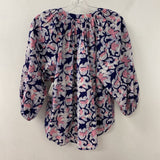 Apiece Apart New York WOMEN'S BLOUSE/SHIRT navy white pink M