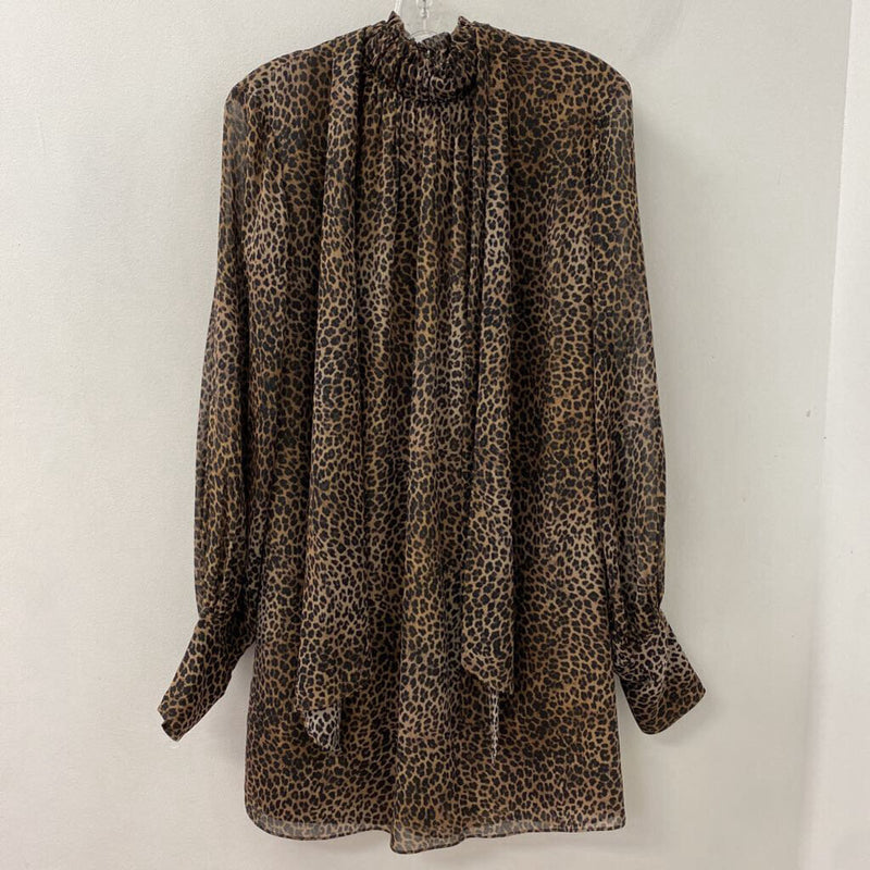 FRAME WOMEN'S DRESS animal print M