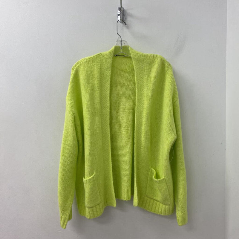 OLSEN WOMEN'S CARDIGAN lime L