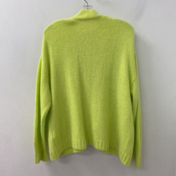 OLSEN WOMEN'S CARDIGAN lime L