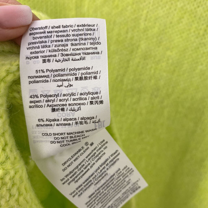OLSEN WOMEN'S CARDIGAN lime L