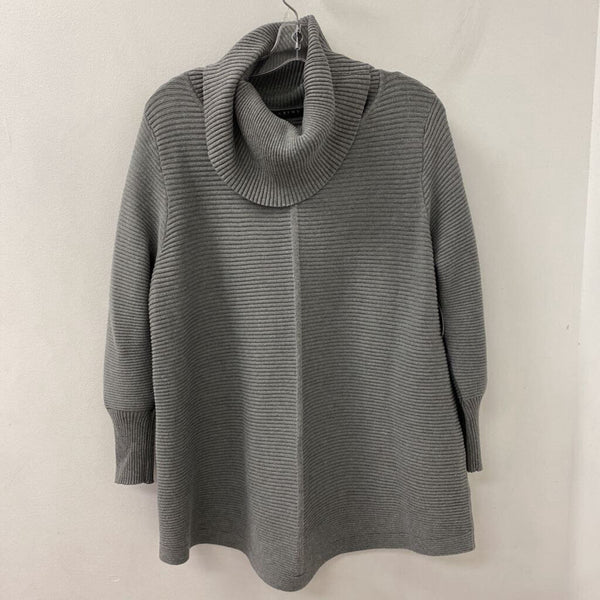 CYRUS WOMEN'S PLUS TOP grey 1X