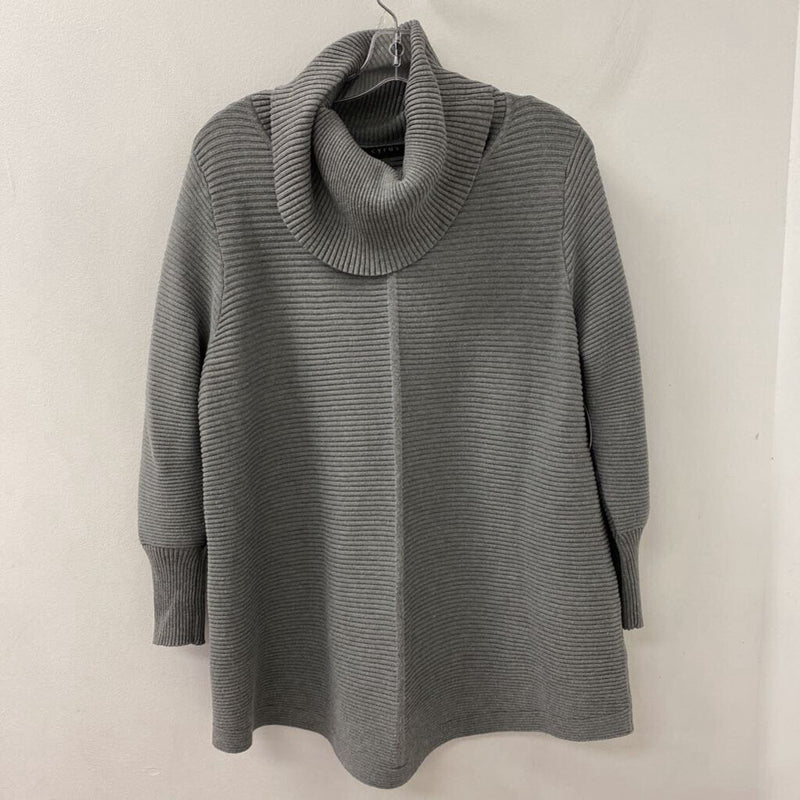 CYRUS WOMEN'S PLUS TOP grey 1X