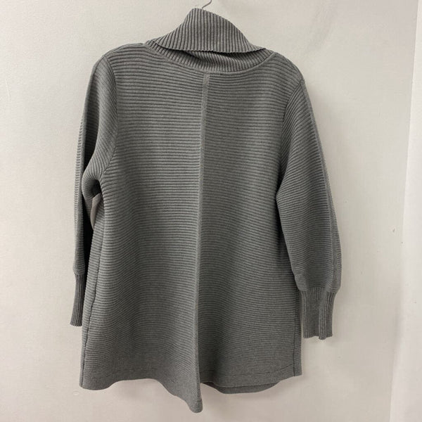 CYRUS WOMEN'S PLUS TOP grey 1X