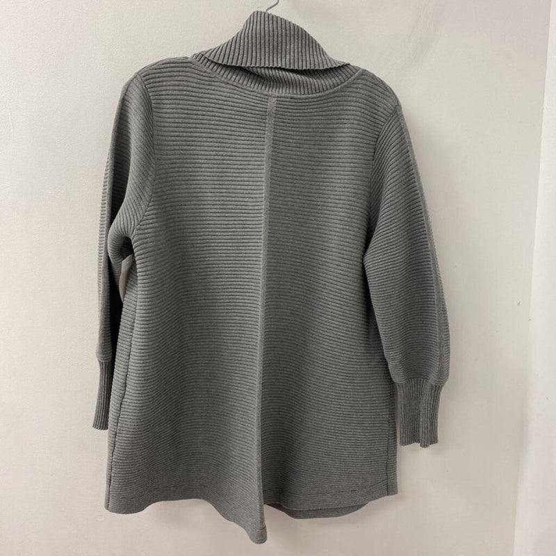 CYRUS WOMEN'S PLUS TOP grey 1X