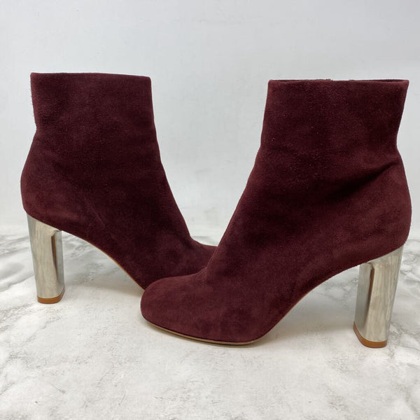 CELINE WOMEN'S BOOTS burgundy 39