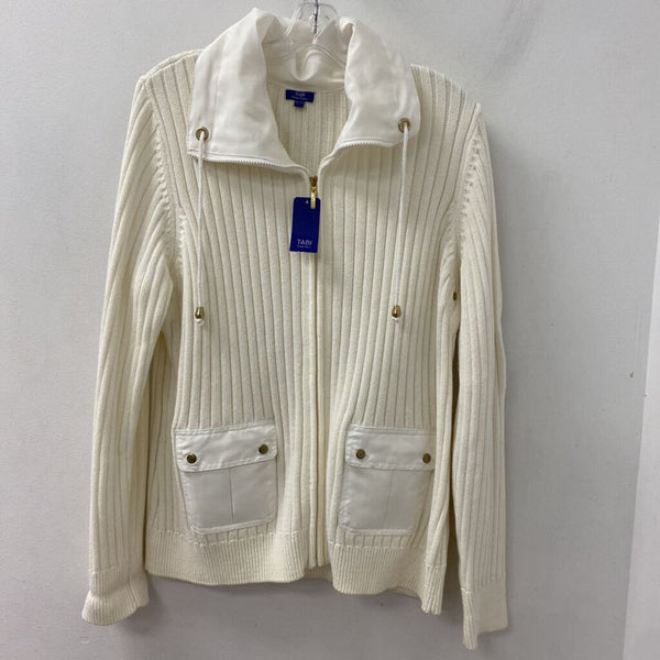 TABI WOMEN'S SWEATER cream XL