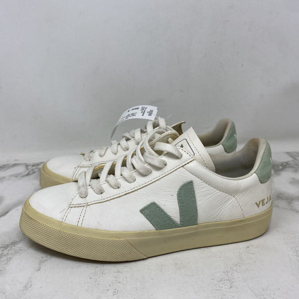 VEJA WOMEN'S SNEAKERS white green 8