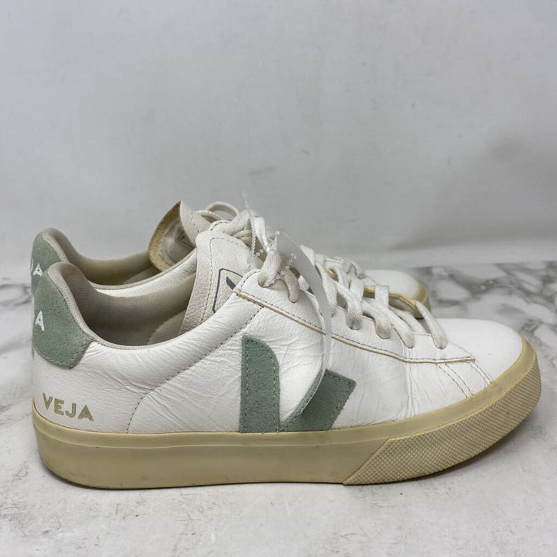 VEJA WOMEN'S SNEAKERS white green 8