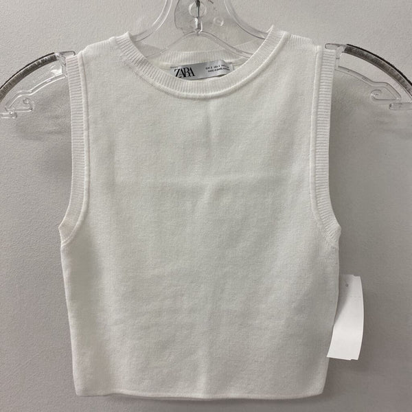 ZARA WOMEN'S TANK/CAMI white S