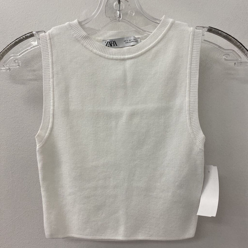 ZARA WOMEN'S TANK/CAMI white S