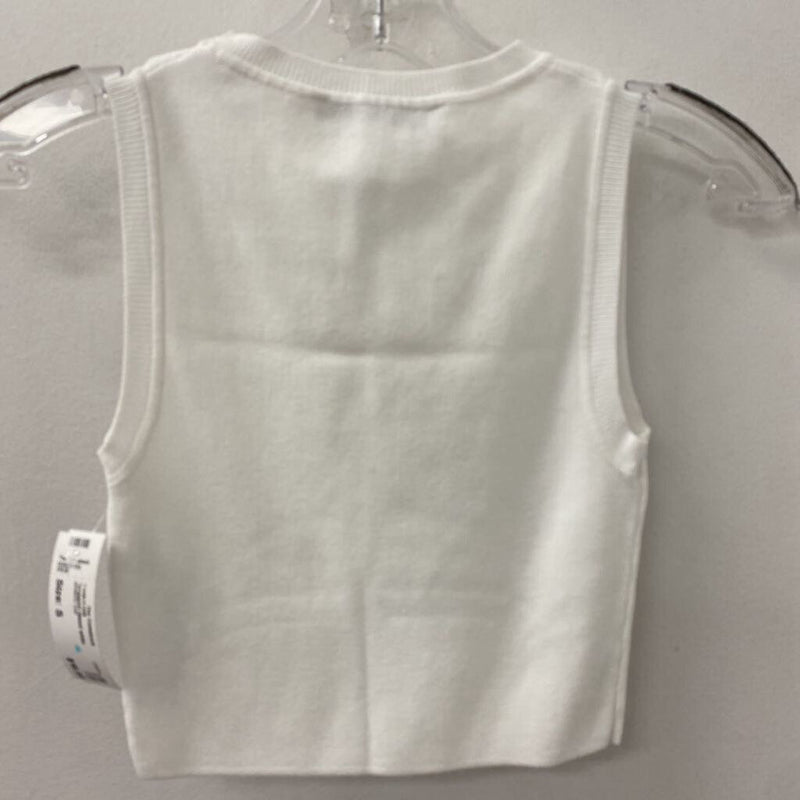 ZARA WOMEN'S TANK/CAMI white S