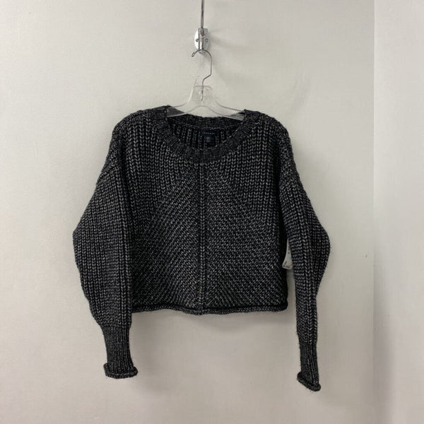 top shop WOMEN'S SWEATER grey black 12
