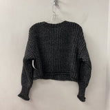 top shop WOMEN'S SWEATER grey black 12