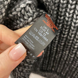 top shop WOMEN'S SWEATER grey black 12