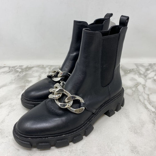 MICHAEL/Michael Kors WOMEN'S BOOTS black silver 6