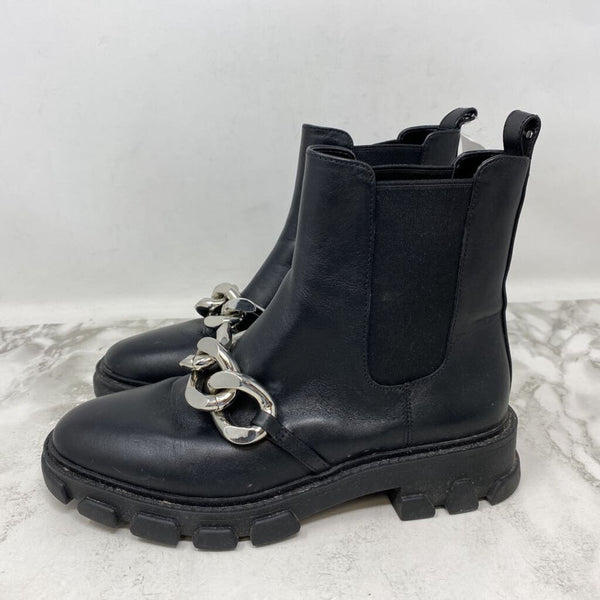 MICHAEL/Michael Kors WOMEN'S BOOTS black silver 6