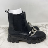MICHAEL/Michael Kors WOMEN'S BOOTS black silver 6