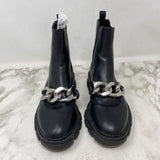 MICHAEL/Michael Kors WOMEN'S BOOTS black silver 6