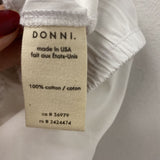 donni WOMEN'S PANTS white S