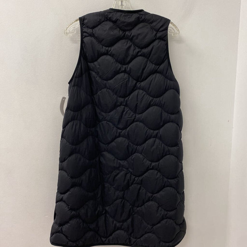 UNIQLO WOMEN'S VESTS OUTERWEAR black S