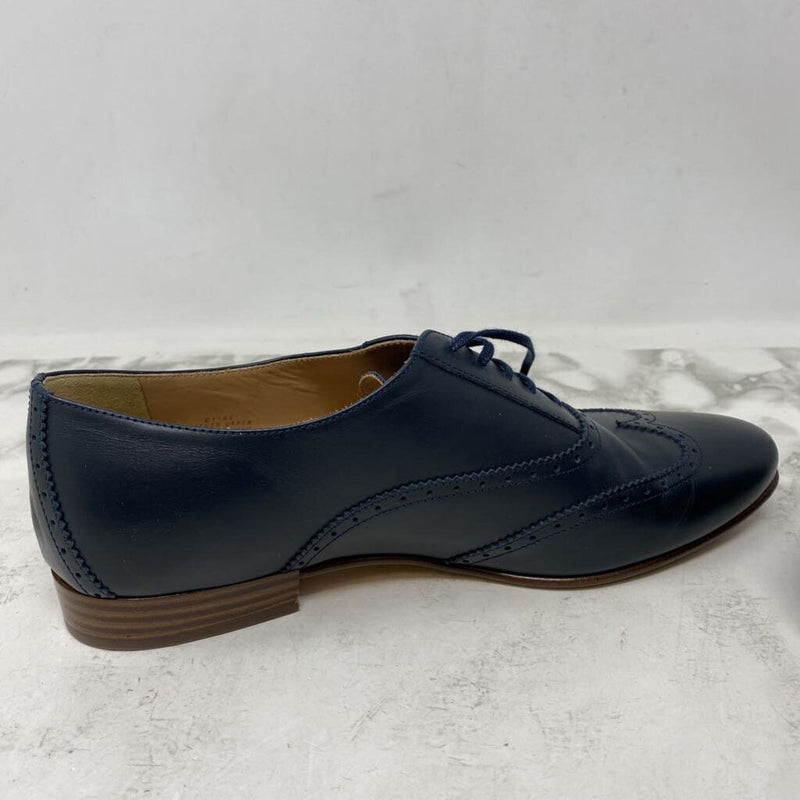 J CREW WOMEN'S FLATS navy 8.5