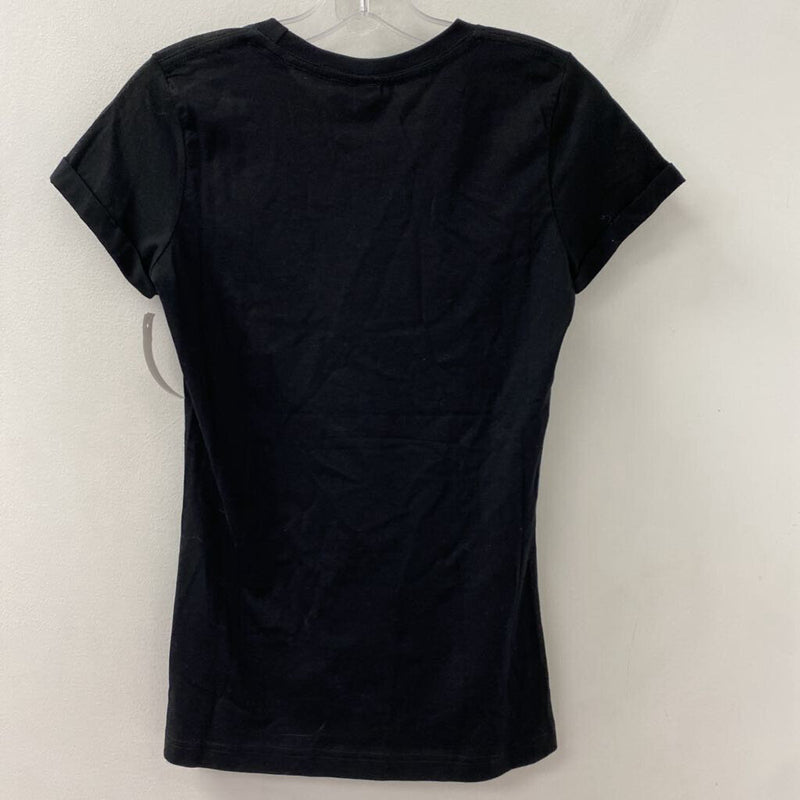 WOMEN'S T-SHIRT black XS