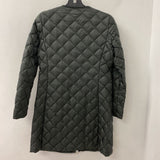 UNIQLO WOMEN'S COAT dark forest green M