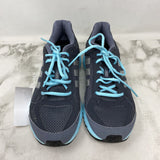 ADIDAS WOMEN'S SNEAKERS grey blue 8