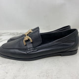 ZARA WOMEN'S FLATS black gold 36