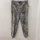 UP! WOMEN'S PANTS white grey blue 10