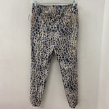 UP! WOMEN'S PANTS white grey blue 10