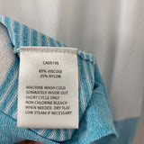 picadilly WOMEN'S TOP white blue L